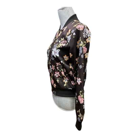 Hippie Rose Lightweight Floral Jacket Size XS - Picture 4 of 10